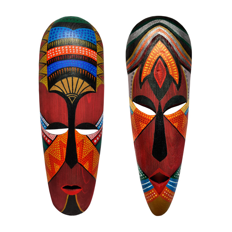 tribal-mask-pair-1